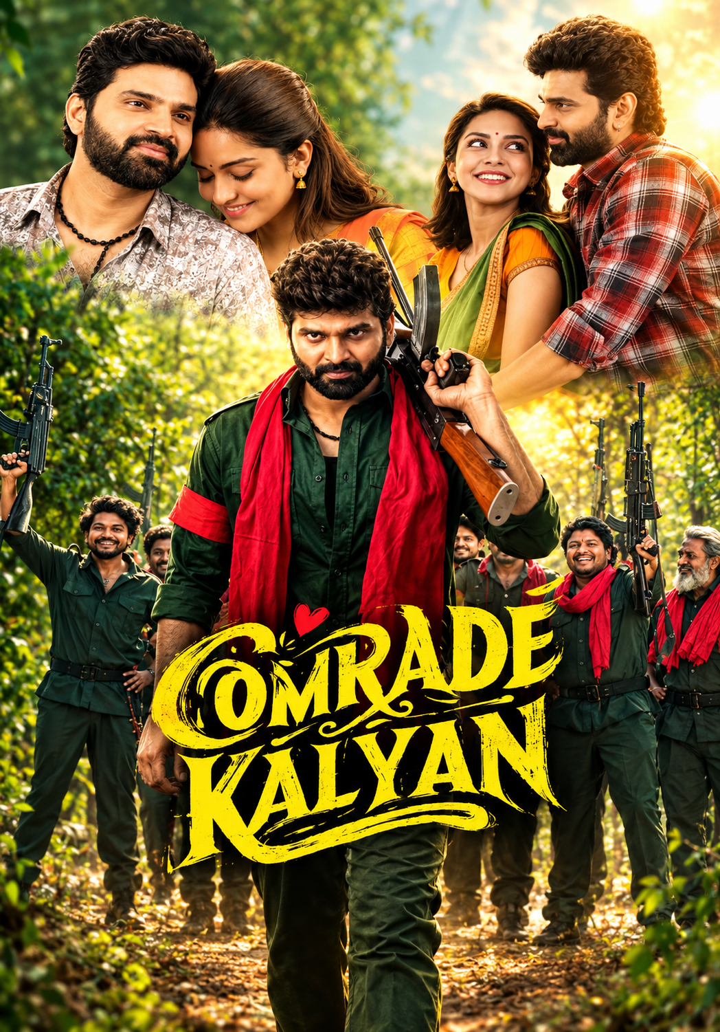 Comrade Kalyan (2026) (Hindi + Telugu) Dual Audio UnCut South Movie HD ESub